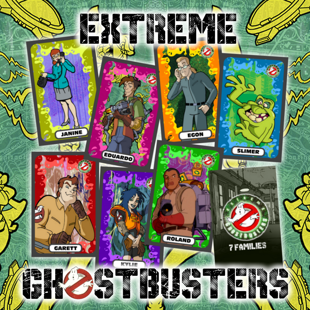 Extreme Ghostbusters: 7 Families Card Game