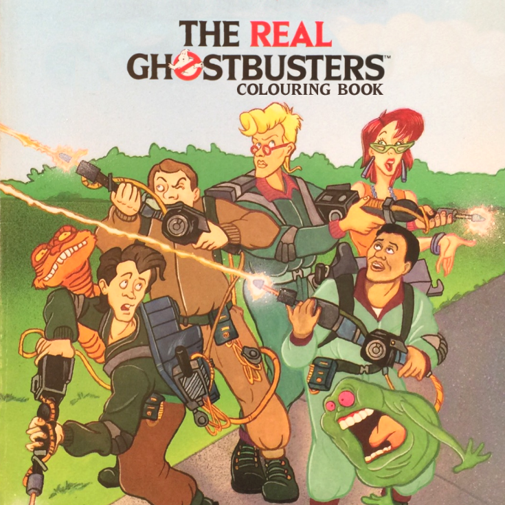 The Real Ghostbusters Colouring Book